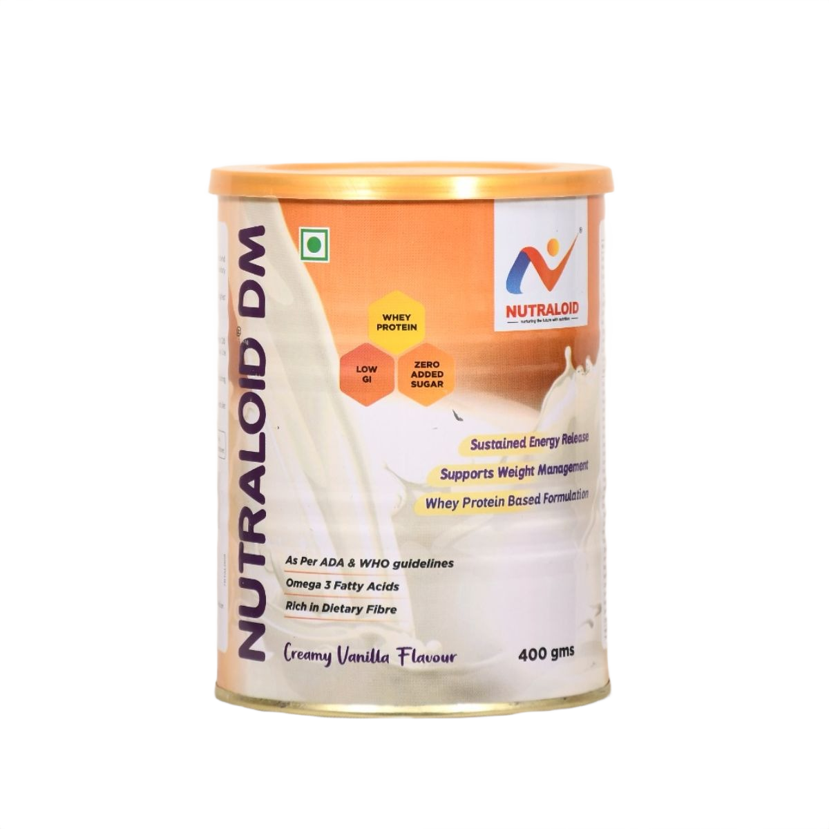 Nutraloid DM Diabetes Protein Powder – Creamy Vanilla