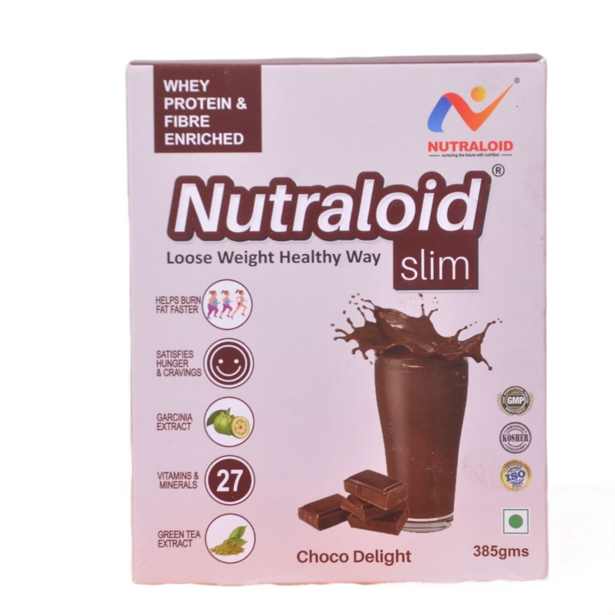 Nutraloid Slim Weight Loss Protein Powder (Chocolate) – Achieve Your Weight Management Goals Deliciously
