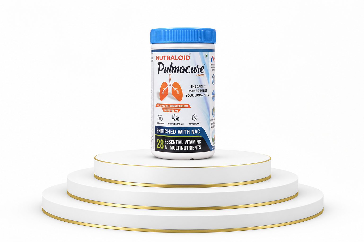 Nutraloid Pulmocure for Lung Care Protein Powder – Elevate Your Respiratory Health
