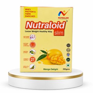 Nutraloid Slim Weight Loss Protein Powder (Mango) – A Delicious Way to Manage Your Weight