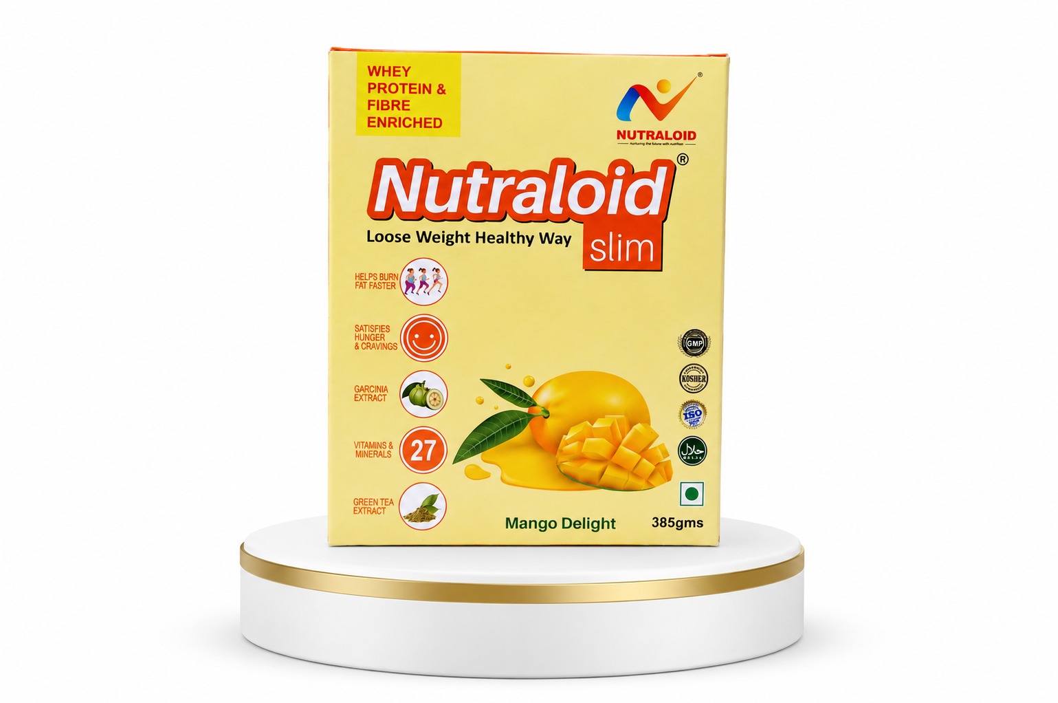 Nutraloid Slim Weight Loss Protein Powder (Mango) – A Delicious Way to Manage Your Weight